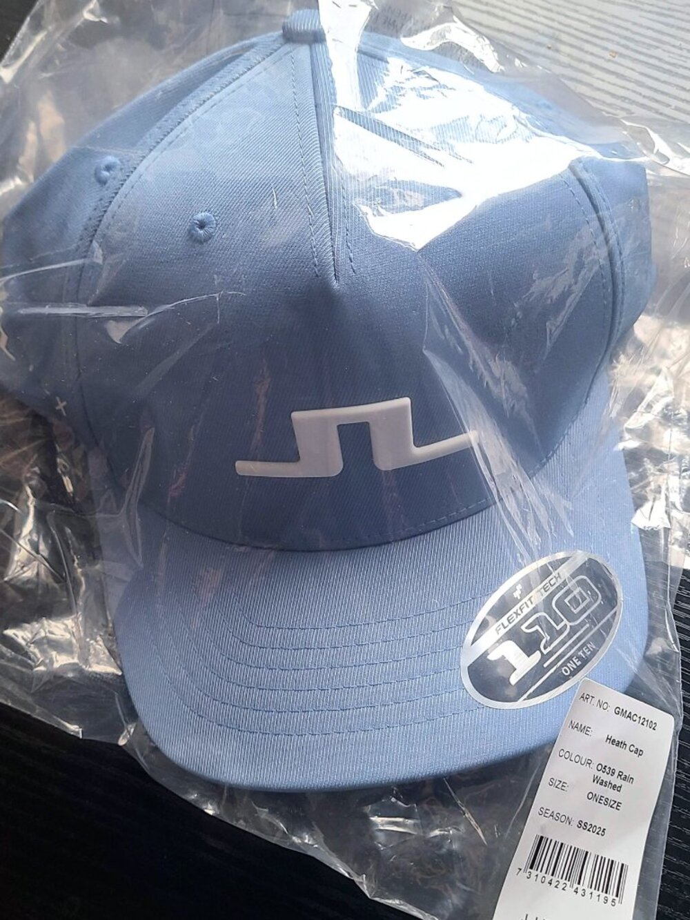 J.Lindeberg Men Heath Golf Cap Blue - One Size Fits All NEW in bag